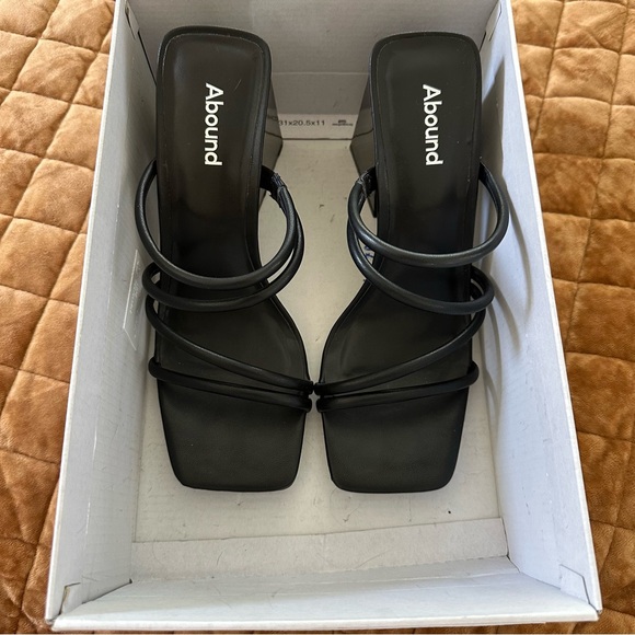 ABOUND OPEN TOE BLOCK HEEL - Picture 4 of 4